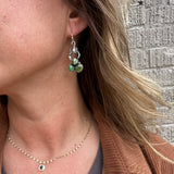 Sonoran Gold Turquoise + Sterling Silver Earrings