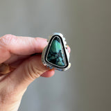 New Lander  Variscite + Sterling Silver Ring • Size 7.25