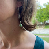 Sonoran Gold Turquoise + Sterling Silver Threader Earrings