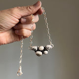 White Buffalo + Sterling Silver Necklace