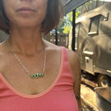 Sonoran Gold Turquoise + Sterling Silver Necklace