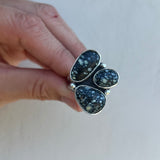 New Lander  Variscite + Sterling Silver Ring • Size 9.25