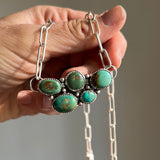 Royston Turquoise + Sterling Silver Necklace