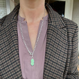 Verde Valley Variscite + Sterling Silver Necklace