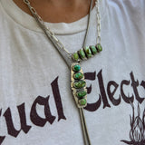 Sonoran Gold Turquoise + Sterling Silver Necklace