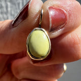 Palomino Turquoise + 14k Gold Pendant