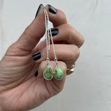 Sonoran Gold Turquoise + Sterling Silver Threader Earrings