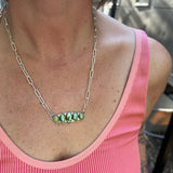 Sonoran Gold Turquoise + Sterling Silver Necklace