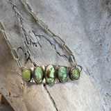 Sonoran Gold Turquoise + Sterling Silver Necklace