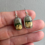 Royston Ribbon Turquoise + Sterling Silver Earrings