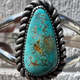 Royston Turquoise + Sterling Silver Cuff