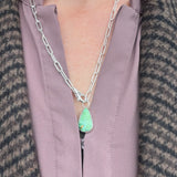 Verde Valley Variscite + Sterling Silver Necklace