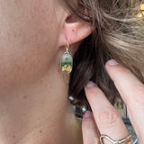 Royston Ribbon Turquoise + Sterling Silver Earrings