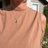 Sonoran Gold Turquoise + Sterling Silver Pendant