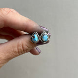 Golden Hills Turquoise + Sterling Silver Stud Earrings