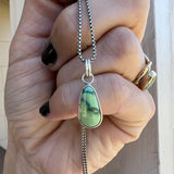 Sonoran Gold Turquoise + Sterling Silver Pendant