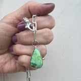 Verde Valley Variscite + Sterling Silver Necklace