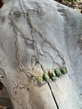 Sonoran Gold Turquoise + Sterling Silver Necklace