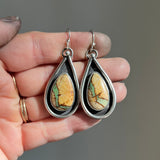 Royston Ribbon Turquoise + Sterling Silver Earrings