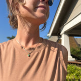 Sonoran Gold Turquoise + Sterling Silver Pendant
