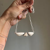 White Buffalo + Sterling Silver Necklace