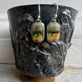 Royston Ribbon Turquoise + Sterling Silver Earrings