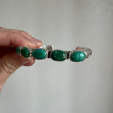 Emerald Valley Turquoise + Sterling Silver Cuff