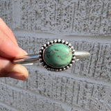 Royston Turquoise + Sterling Silver Cuff