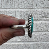 Royston Tuquoise + Sterling Silver Ring • Size 9.5