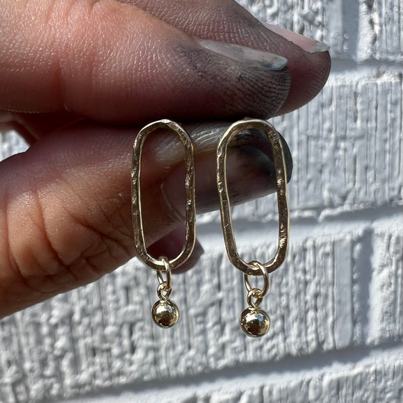 14k Gold Hoop Earrings