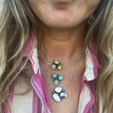 Palomino Turquoise + Sterling Silver Necklace