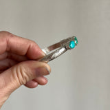 Emerald Valley Turquoise + Sterling Silver Cuff