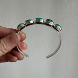 Emerald Valley Turquoise + Sterling Silver Cuff