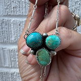 Royston Turquoise + Sterling Silver Necklace