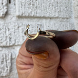 Made to Order: 14K Gold Horseshoe Ring